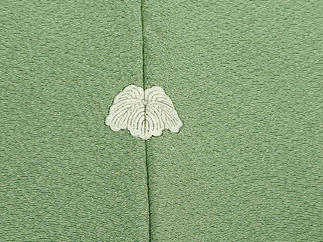 平和屋着物■上質な色無地 柳染 正絹 逸品 DABE9191sf