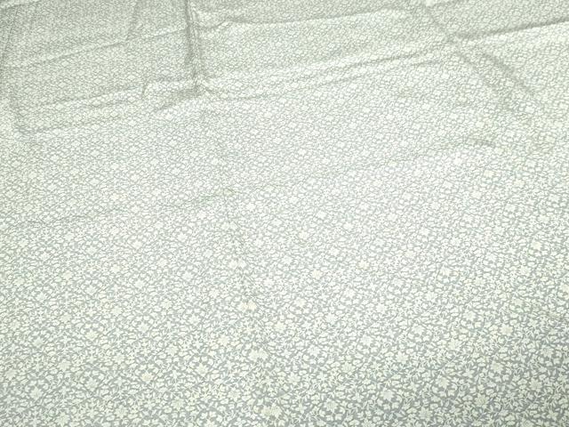 平和屋着物■上質な小紋 更紗花文 正絹 逸品 DABE9211sf