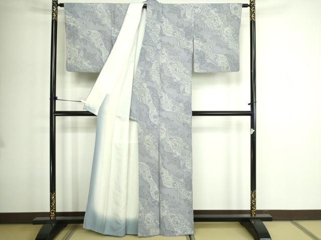 平和屋着物■上質な小紋 辻が花 正絹 逸品 DABE9218sf