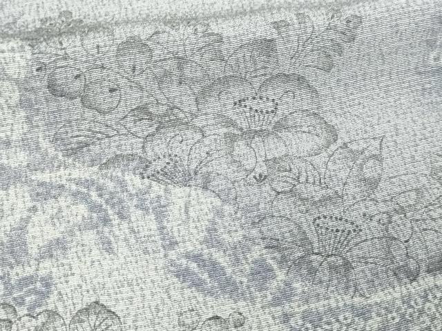 平和屋着物■上質な小紋 辻が花 正絹 逸品 DABE9218sf