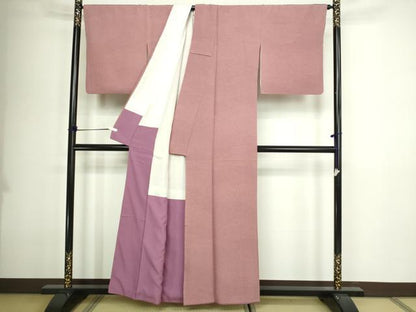 平和屋着物■江戸小紋 寄せ小紋柄 正絹 逸品 DABE9220sf
