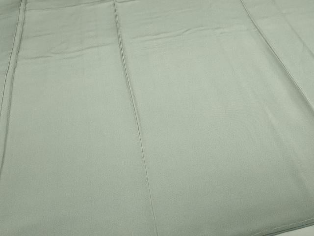 平和屋着物■上質な色無地 作家物 秘色色 正絹 逸品 DABE9224sf