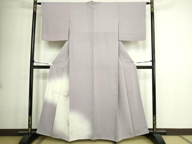平和屋着物■訪問着 刺繍 草花文 正絹 逸品 DABE9229sf