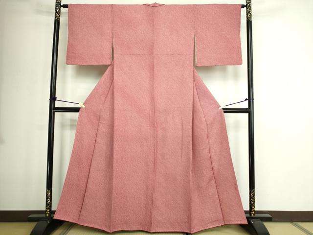 平和屋着物■大変加工の良い総絞り小紋 正絹 逸品 DABE9233sf
