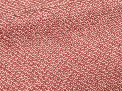 平和屋着物■大変加工の良い総絞り小紋 正絹 逸品 DABE9233sf