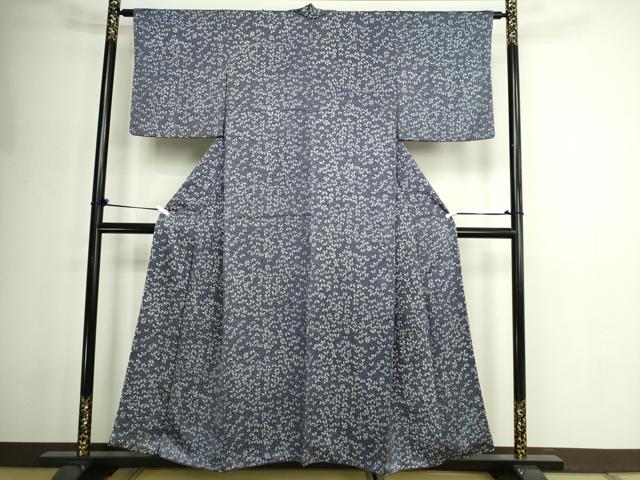 平和屋着物■上質な小紋　舞蝶文　正絹　逸品　DABE9251sf