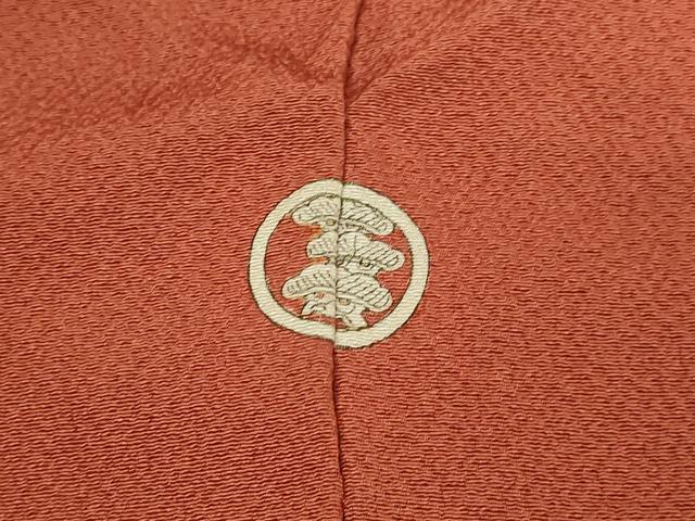 平和屋着物■上質な色無地 団十郎茶色 正絹 逸品 DABE9270sf