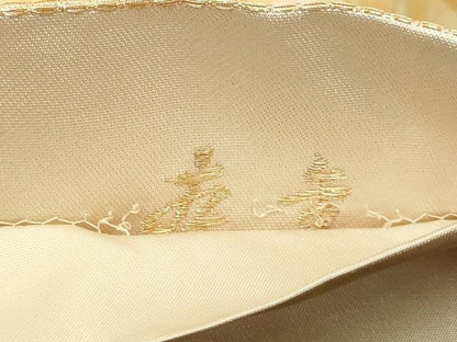 平和屋本店▼つけ帯　瑞祥亀甲文　本金　正絹　逸品　DABE9306sf