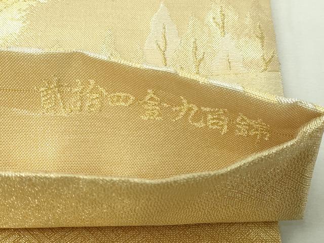 平和屋本店▼六通柄袋帯　都の四季　貮捨四金九百錦　正絹　逸品　DABE9440sf