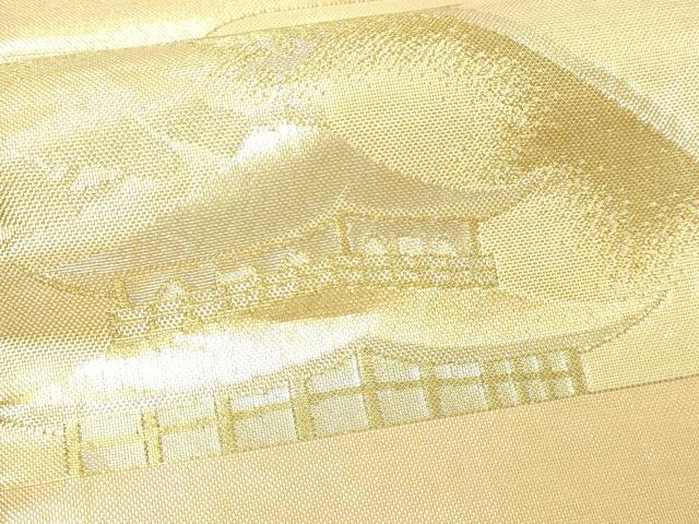 平和屋本店▼六通柄袋帯　都の四季　貮捨四金九百錦　正絹　逸品　DABE9440sf