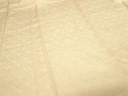 平和屋着物■大変加工の良い総絞り小紋　正絹　逸品　DABE9485sf