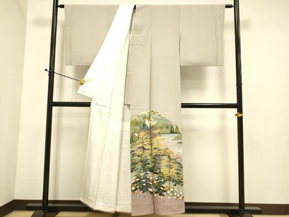 平和屋着物■豪華色留袖 作家物 風景文 正絹 逸品 DABE9546du
