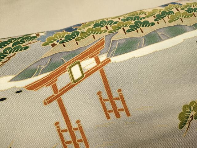 平和屋着物■豪華色留袖 作家物 風景文 正絹 逸品 DABE9546du