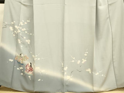 平和屋着物■豪華色留袖 童子花文 暈し染め 正絹 逸品 DABE9548du
