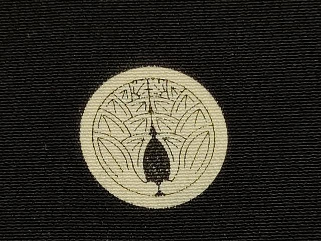 平和屋着物■豪華黒留袖 総刺繍 流水花文 金糸 正絹 逸品 DABE9555du