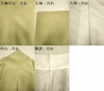 平和屋着物■豪華色留袖 地紙人物花鳥文 暈し染め 金銀彩 正絹 逸品 DABE9557du