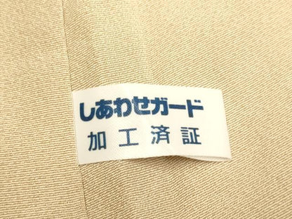 平和屋着物■豪華色留袖 駒刺繍 吉祥花鳥文 金彩 正絹 逸品 DABE9569du