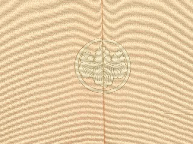 平和屋着物■上質な色無地 風景文 赤香色 正絹 逸品 DABE9587du