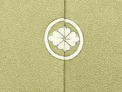 平和屋着物●訪問着　エ霞花鳥文　金彩　正絹　逸品　DABE9606du