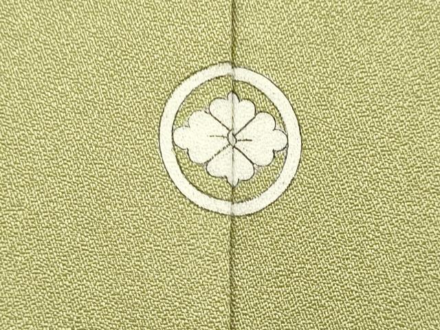 平和屋着物●訪問着　エ霞花鳥文　金彩　正絹　逸品　DABE9606du