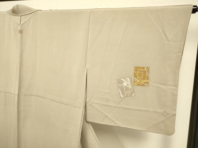 平和屋着物●訪問着　駒刺繍　色紙吉祥文　金彩　正絹　逸品　DABE9608du