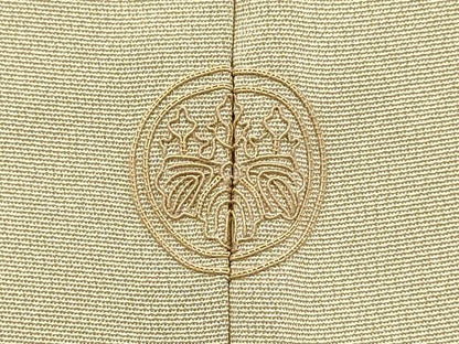 平和屋着物●訪問着　駒刺繍　色紙吉祥文　金彩　正絹　逸品　DABE9608du