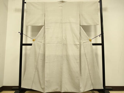 平和屋着物●本塩沢　110亀甲　総詰め　正絹　逸品　DABE9620du