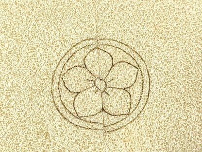 平和屋着物●豪華色留袖　駒刺繍　草花文　金彩　高島屋扱い　正絹　逸品　DABE9623du