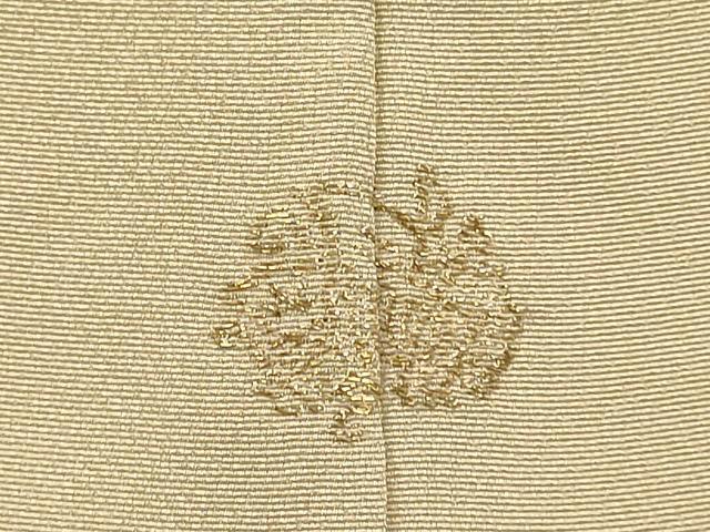平和屋着物●訪問着　竹屋町刺繍　草花文　金彩　正絹　逸品　DABE9631du