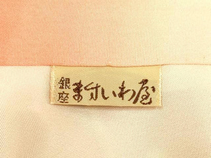 平和屋着物●豪華振袖　型染　飛鶴松文　鬼しぼ縮緬　ますいわ屋扱い　正絹　逸品　DABE9640du