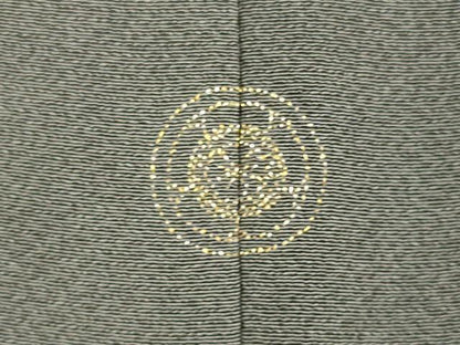 平和屋着物●ファッションデザイナー　花井幸子　訪問着　刺繍　立波文　正絹　逸品　DABE9658du