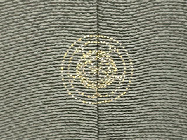 平和屋着物●ファッションデザイナー　花井幸子　訪問着　刺繍　立波文　正絹　逸品　DABE9658du