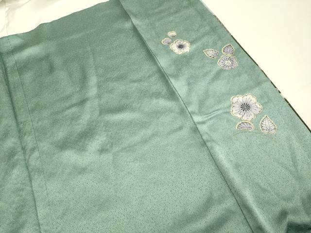 平和屋着物●訪問着　絞り　辻が花　暈し染め　金彩　正絹　逸品　DABE9661du