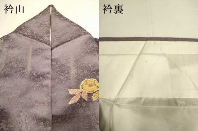 平和屋着物●越後十日町の一流染匠　桐屋・翠山工房　臈纐纈師　訪問着　辻が花　金通し地　正絹　逸品　DABE9665du
