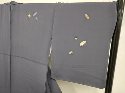 平和屋着物●訪問着　作家物　独楽　暈し染め　金彩　ロング丈　正絹　逸品　DABE9679du