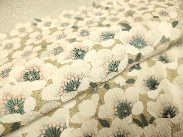 平和屋着物●訪問着　作家物　桜　暈し染め　ロング丈　正絹　逸品　DABE9685du