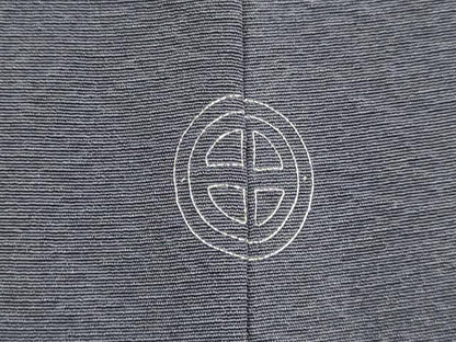 平和屋着物●絵師　津守順　訪問着　駒刺繍　立波文　暈し染め　金彩　正絹　逸品　DABE9687du