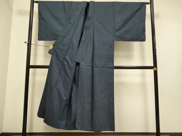 平和屋着物●男性　本場大島紬　アンサンブル　長羽織　100亀甲　総詰め　正絹　逸品　DABE9697du