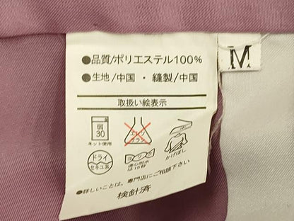 平和屋着物■小紋 格子柄 洗える着物 DABE9701du