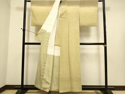 平和屋着物▼訪問着　作家物　霞文　暈し染め　正絹　逸品　DABE9718du