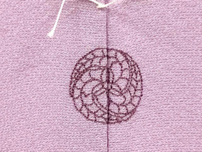 平和屋着物▽訪問着　単衣　総刺繍　流水飛鶴文　金糸　正絹　逸品　DABE9751du