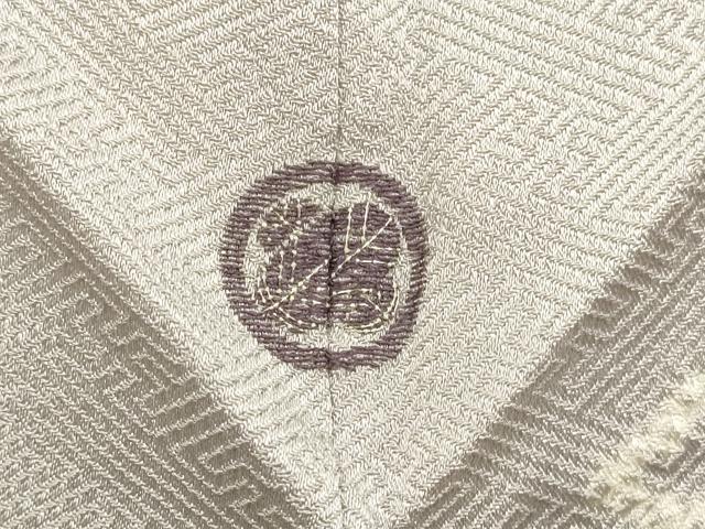 平和屋着物▽訪問着　単衣　絞り　刺繍　吉祥花文　金彩　正絹　逸品　DABE9756du
