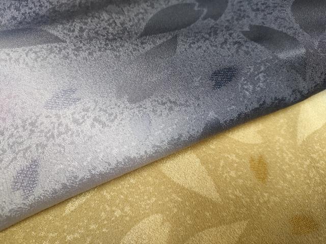 平和屋着物▽訪問着　単衣　舞桜地紋　暈し染め　洗える着物　DABE9779du
