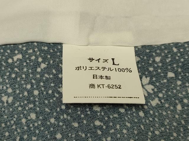 平和屋着物▽上質な小紋　単衣　舞花文　正絹　逸品　DABE9789du