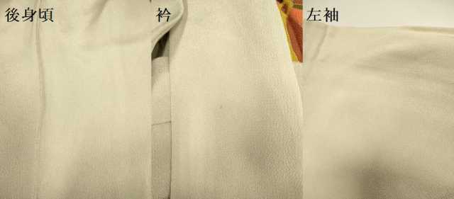 平和屋着物▽訪問着　単衣　型染　鞠文　金彩　鬼しぼ縮緬　正絹　逸品　DABE9805du
