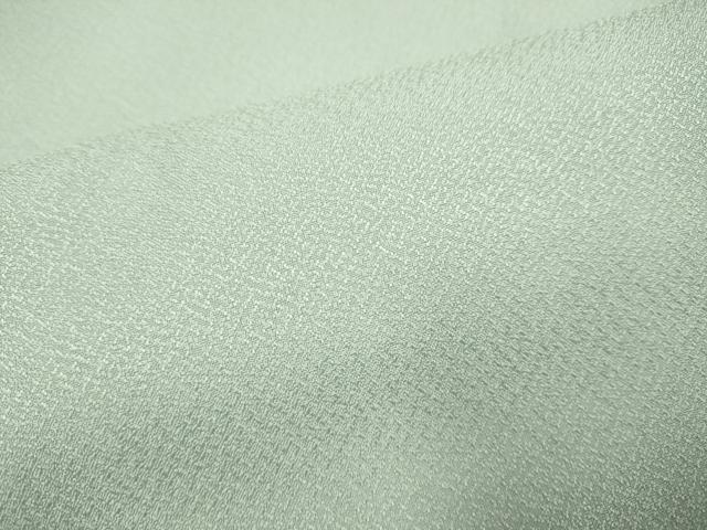 平和屋着物▽色無地　単衣　青磁鼠色　洗える着物　DABE9835du