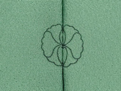 平和屋着物▽色無地　単衣　虫襖色　洗える着物　DABE9843du