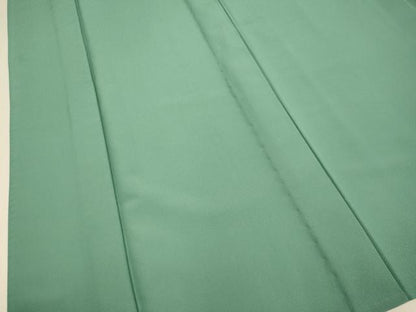 平和屋着物▽色無地　単衣　虫襖色　洗える着物　DABE9843du