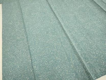 平和屋着物▽上質な小紋　単衣　霞文　正絹　逸品　DABE9856du