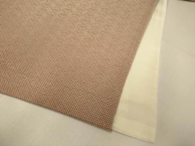 平和屋着物▽江戸小紋　単衣　花菱文　松地紋　正絹　逸品　DABE9860du